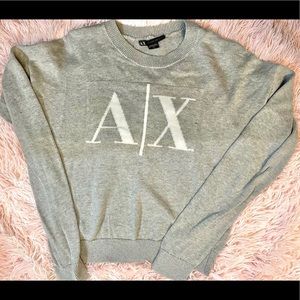Gray Sweater Armani